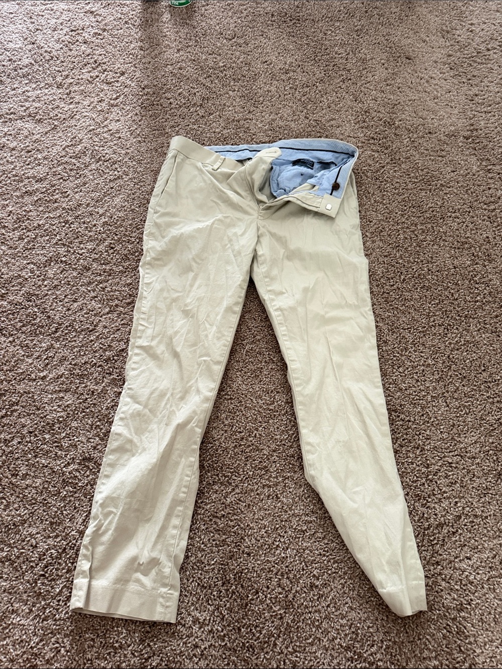 Murano Beige Chino Pants - Light Tan Casual Trousers